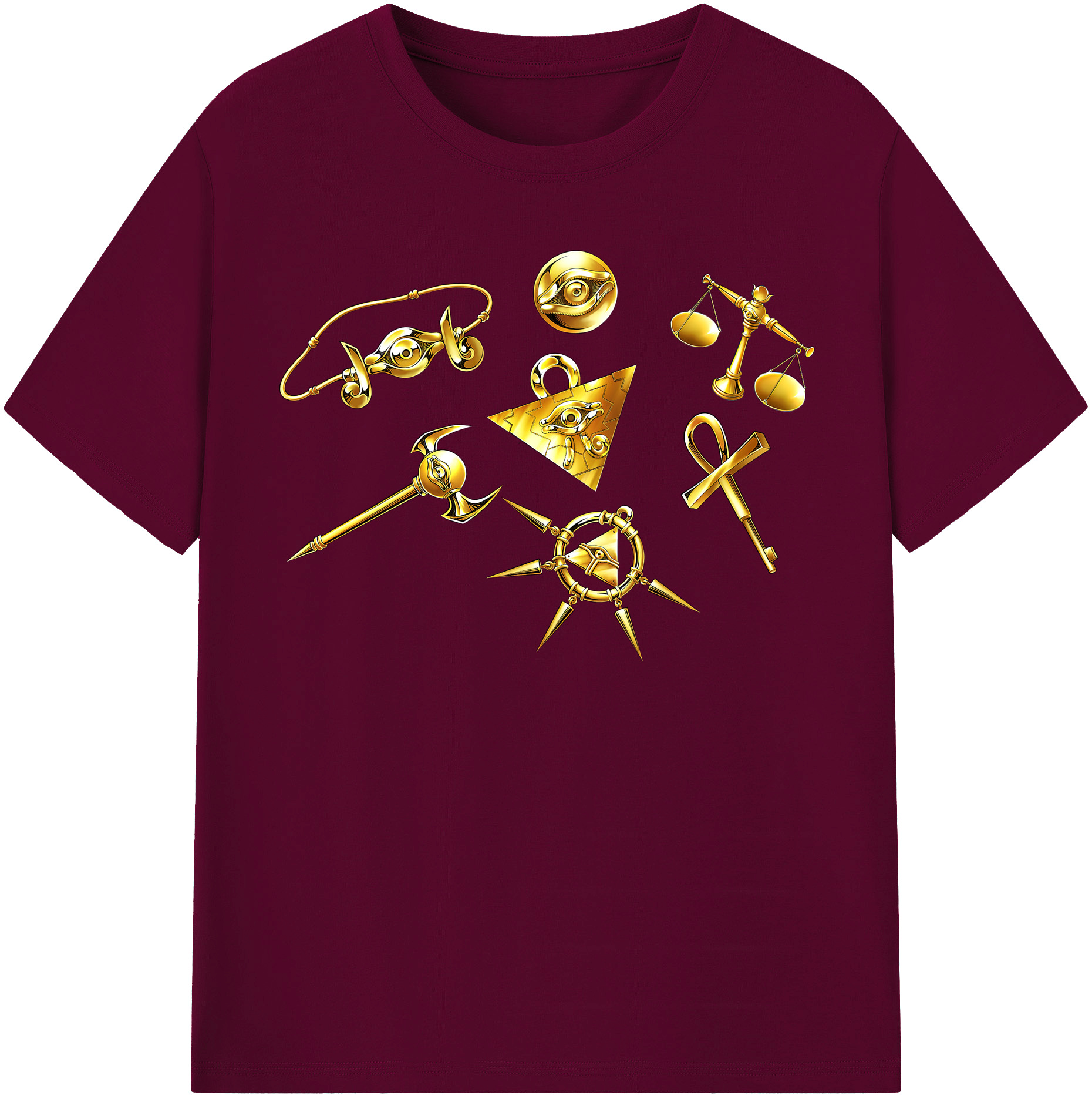 （画像用） 遊☆戯☆王 Yu-Gi-Oh! レディースカジュアルプリントTシャツ（綿100％）